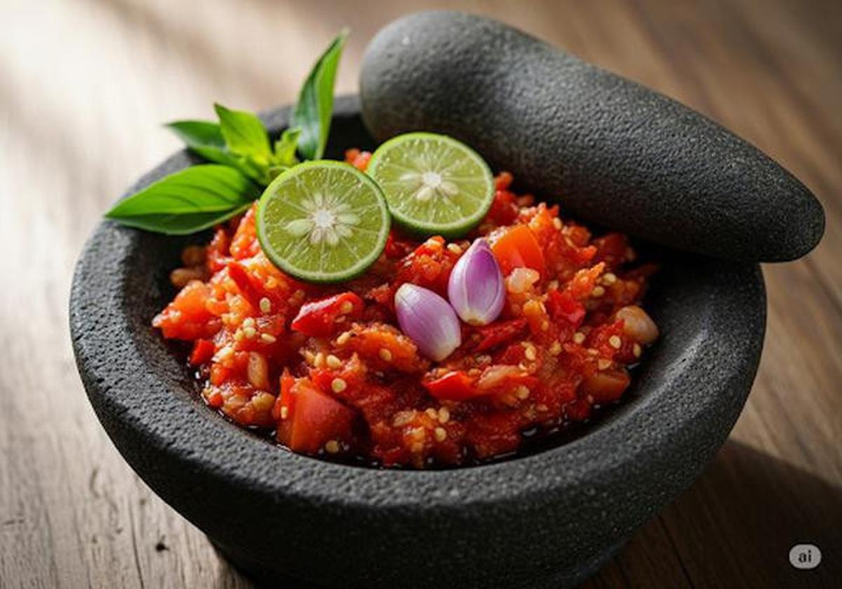 Resep Sambal Tomat Segar Tanpa Digoreng, Lebih Praktis dan Sehat