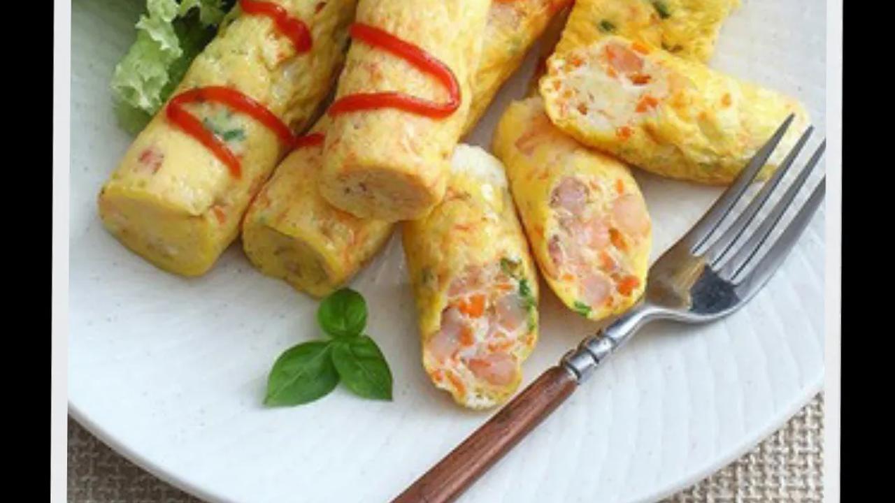 17. Resep Sostel (Sosis Telur)