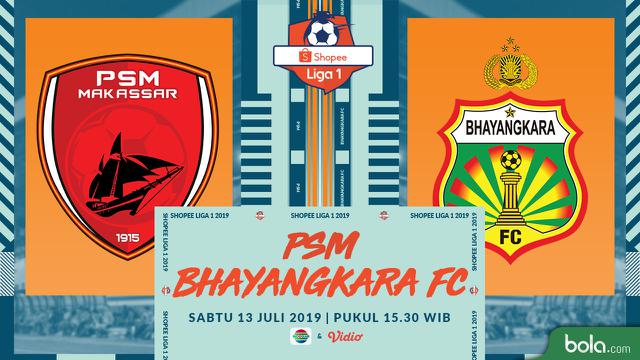 PSM Makassar Vs Bhayangkara FC