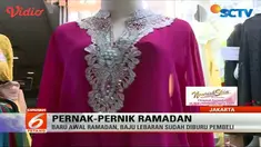 Modelnya unik membuat busana muslim yang sering dikenakan Nagita Slavina menjadi incaran pembeli.