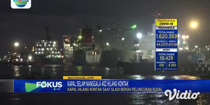 VIDEO: Kapal Selam KRI Nanggala 402 Hilang Kontak