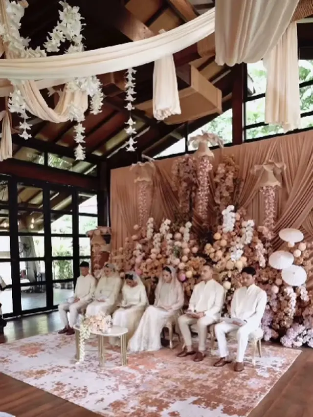 Potret Detail Dekorasi Pengajian dan Siraman Alyssa Daguise (Foto: Instagram @alyssadaguise)