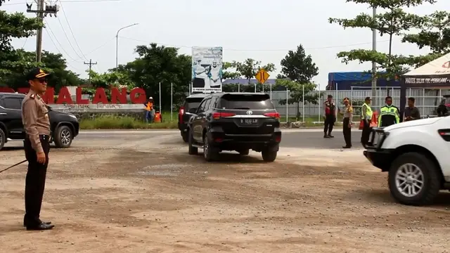Kepolisian menyiapkan rekayasa lalu lintas dan jalur alnternatif untuk mengantisipasi macet pada puncak arus mudik lebaran 2018. (Foto: Liputan6.com/Polres Pemalang/Muhamad Ridlo)