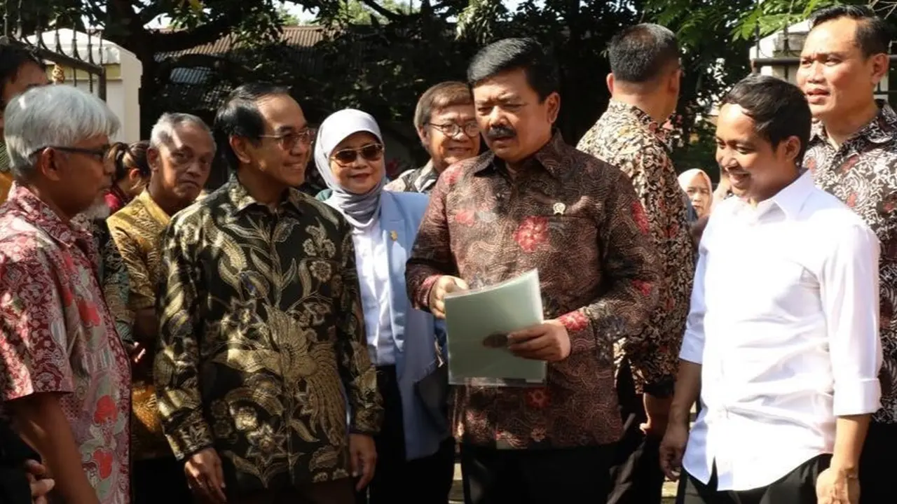 Menteri ATR/BPN Hadi Tjahjanto