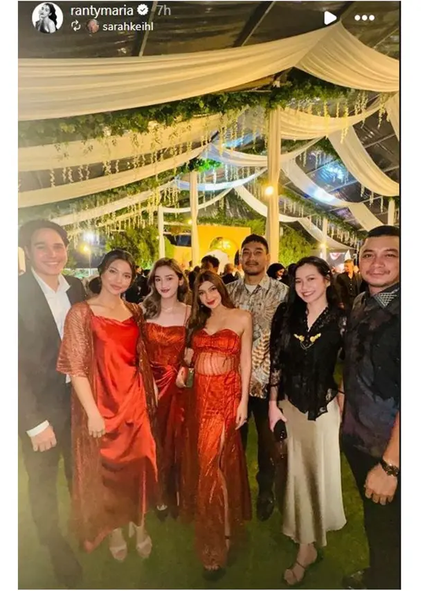 6 Potret Bridesmaid di Pernikahan Hana Saraswati, Ada Angela Gilsha hingga Ranty Maria