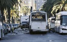 Ini bus pengawal Presiden Tunisia yang dibom pelaku teror