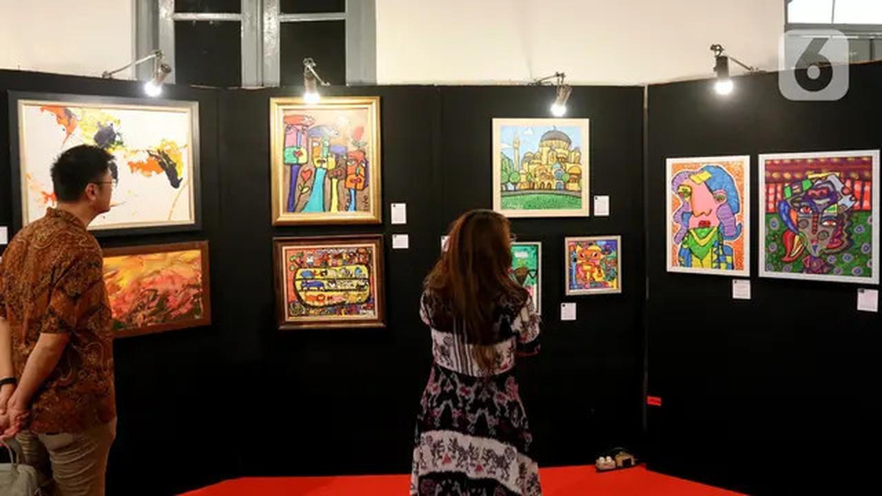 Semarakkan Peringatan Harkitnas ke-117, 80 Karya dari 60 Seniman Berkebutuhan Khusus Dipamerkan di Museum Kebangkitan Nasional
