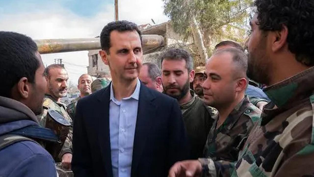VIDEO: Pemberontak Suriah Lepaskan Tembakan Kuasai Damaskus, Presiden al-Assad Kabur Naik Pesawat