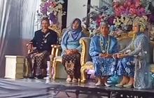 Pernikahan yang Viral Didirikan di Atas Jalan, Menariknya Para Pengendara Masih Dapat Melintas