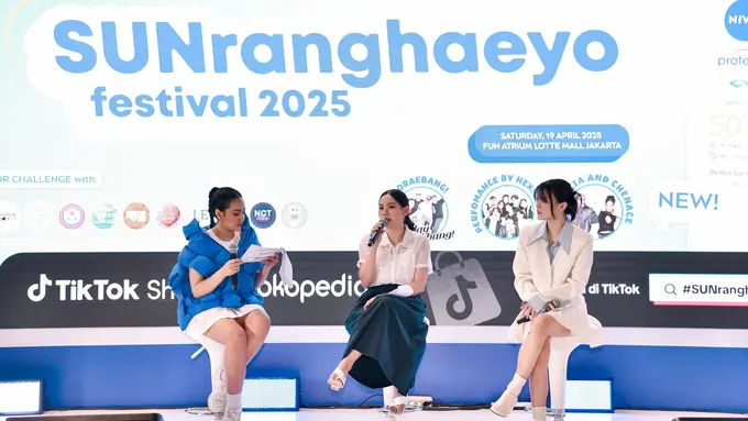 Talkshow NIVEA SUNranghaeyo Festival 2025 (Foto Dok: NIVEA Indonesia)