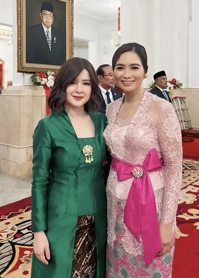 Potret  gaya 9 wakil menteri perempuan saat dilantik Prabowo, anggun berkebaya