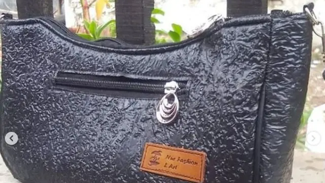 Tas produk daur ulang sampah
