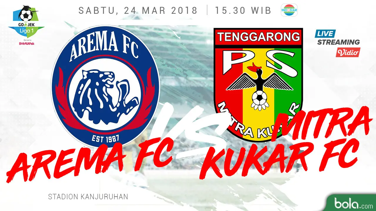 Arema FC Vs Mitra Kukar FC