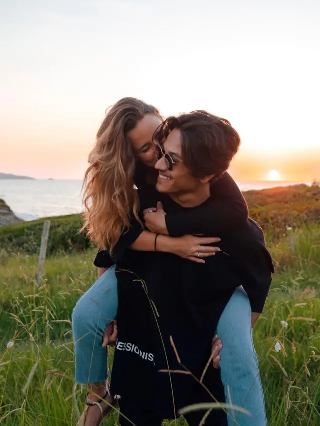 Andhika Daguise dan Jade Keller