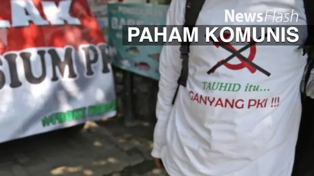 NEWS FLASH: Polri Gandeng BIN Awasi Penyebaran Paham Komunis