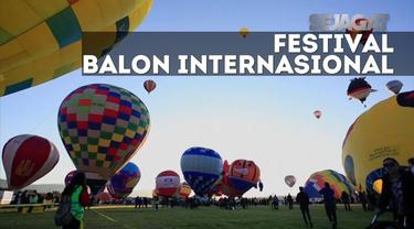 Perayaan Festival Balon Internasional yang ke-15 22 Negara turut berpartisipasi dalam acara tersebut