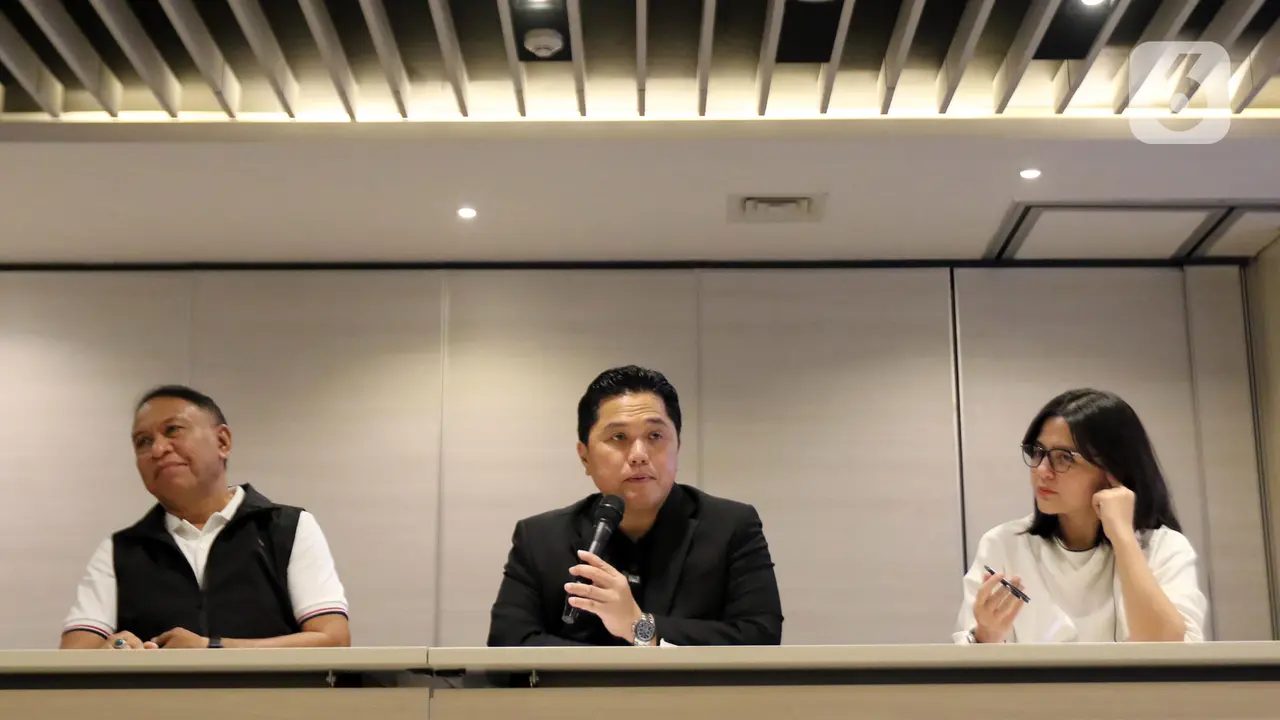Erick Thohir, Zainudin Amali dan Ratu Tisha