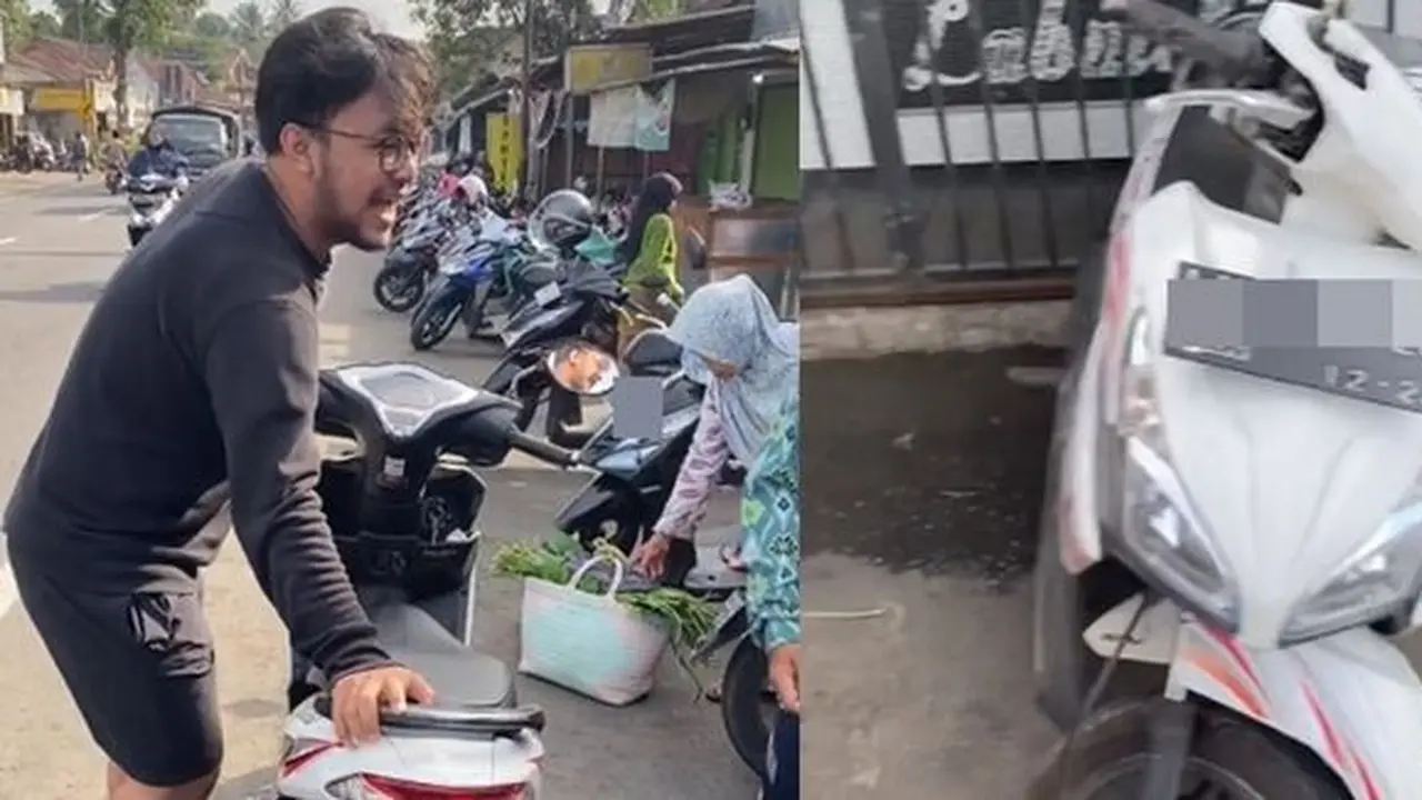 Salah bawa motor (TikTok/@leogirl95)