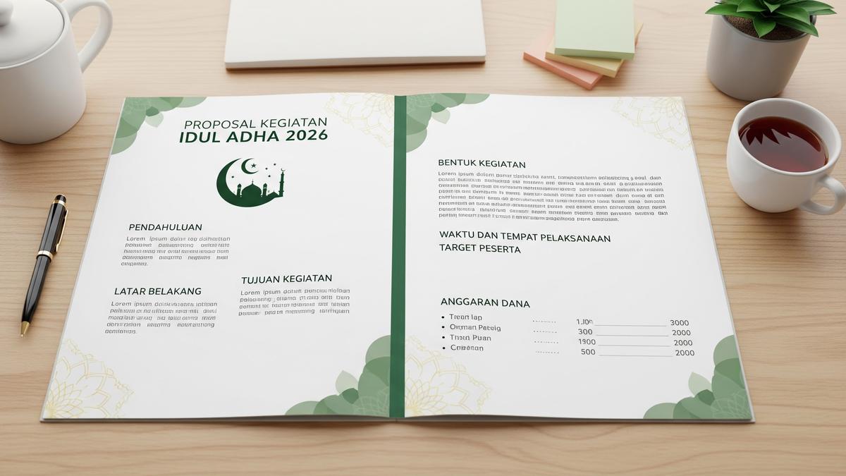 Contoh Proposal Idul Adha 2026 untuk Kegiatan di Beberapa Tempat, Referensi Lengkap