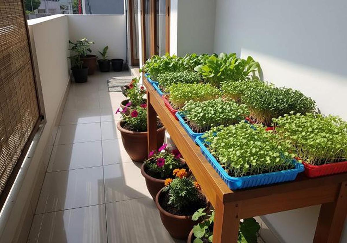 15 Model Teras Rumah Sempit Tanpa Pagar, Jadi Kebun Mini