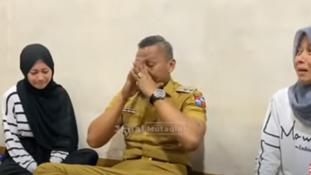 Dengar Cerita Siswi Nabila Tidak Bisa Ikuti Ujian, Wakil Walikota Bogor Tak Kuat Menahan Air Mata