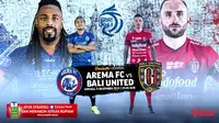 Live Streaming Big Match BRI Liga 1 2021/2022 : Arema FC Vs Bali United di Vidio. (Sumber : dok. vidio.com)