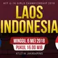 AFF U-16 Putri Laos Vs Indonesia (Bola.com/Adreanus Titus)