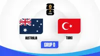Cover prediksi Timnas Australia Vs Timnas Turki di Grup D Piala Dunia 2026. (Tim Multimedia Bola.com)