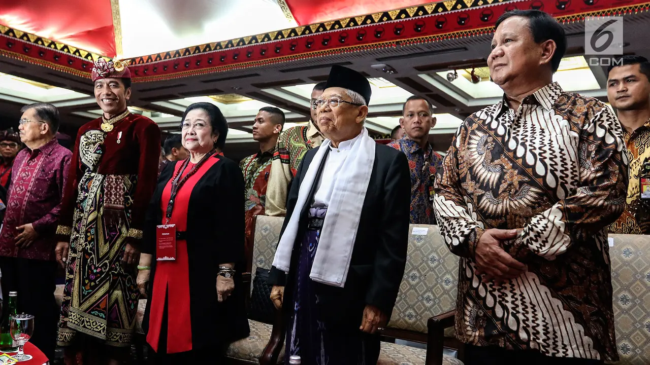 Jokowi hingga Prabowo Hadiri Kongres V PDIP di Bali