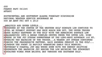 Pesan Rahasia Pegawai Badan Meteorologi AS: P-L-E-A-S-E-P-A-Y-U-S