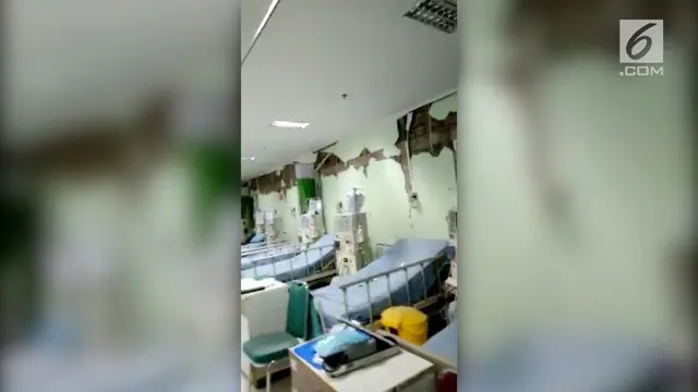 VIDEO: Terkena Gempa, Begini Kondisi Ruang Cuci Darah RSUD Banyumas