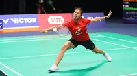 Putri Kusuma Wardani berlatih jelang Kejuaraan Bulu Tangkis Asia 2024. (Dok PBSI)