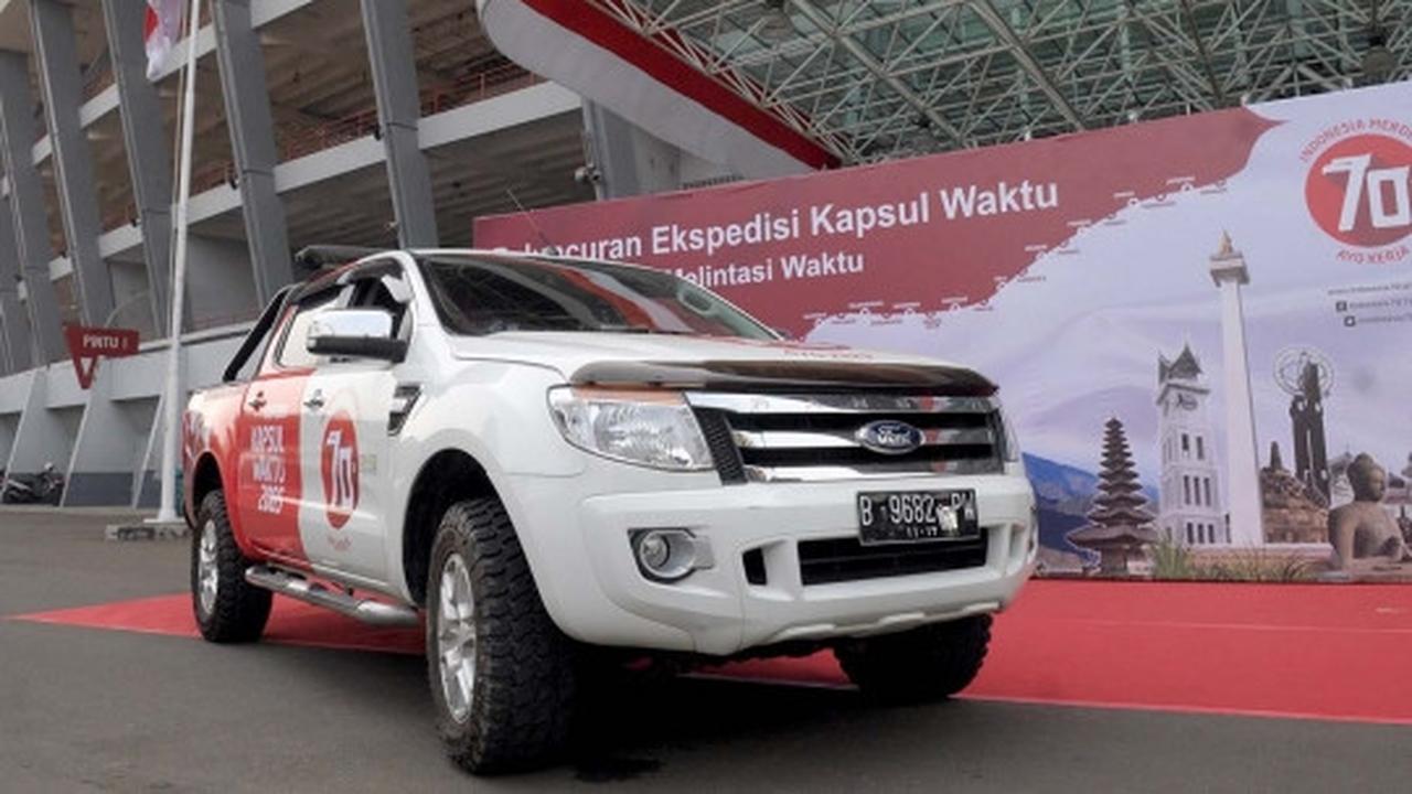 Ini mobil Ekspedisi Kapsul Waktu pembawa mimpi rakyat Indonesia