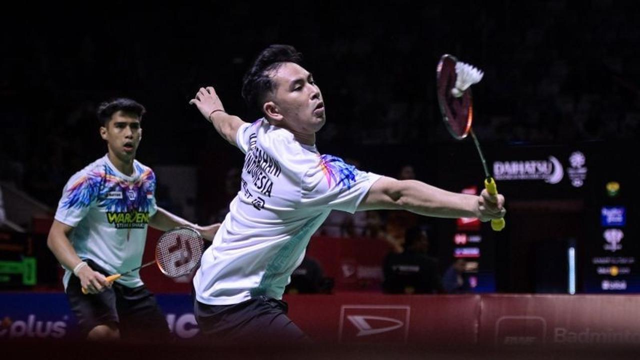 Sabar/Reza Pastikan Satu Tempat Indonesia di Final Ganda Putra Indonesia Masters 2026