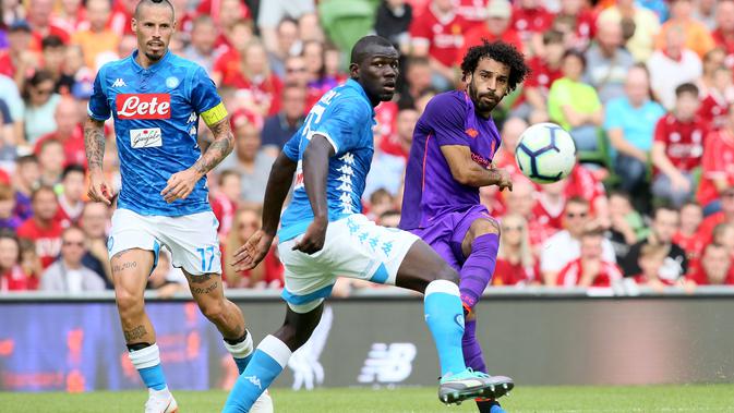 Napoli tak berdaya melawan Liverpool (Paul FAITH / AFP)