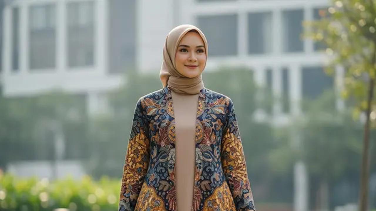 7 Model Atasan Batik Hijab Modern 2025 untuk Tampil Stylish di Berbagai Acara