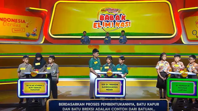 Persaingan Makin Sengit! Empat Sekolah Berebut Top 3 DANCOW Indonesia Cerdas Season 2
