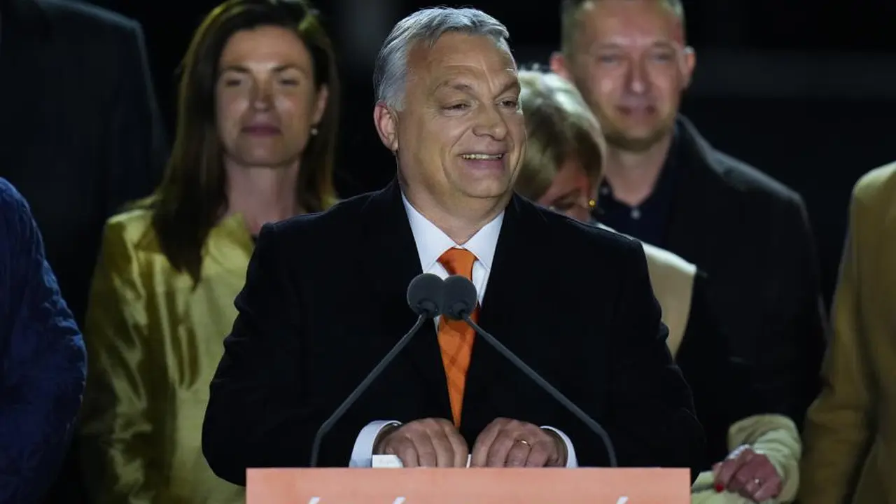 Perdana Menteri Hungaria Viktor Orban sekutu Presiden Rusia Vladimir Putin menjabat empat periode. (AP)