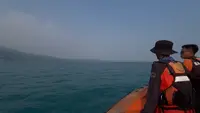 Kabut masih menyelimuti sejumlah wilayah pesisir, terutama di sepanjang perairan Kalianda hingga Lagundi saat pencarian jurnalis hilang kontak. (Liputan6.com/Istimewa).