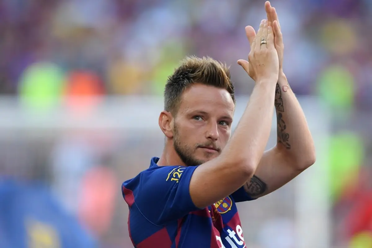 Gelandang Barcelona, Ivan Rakitic.