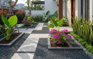 7 Desain Taman Depan Rumah Minim Perawatan yang Tetap Terlihat Rapi Sepanjang Tahun