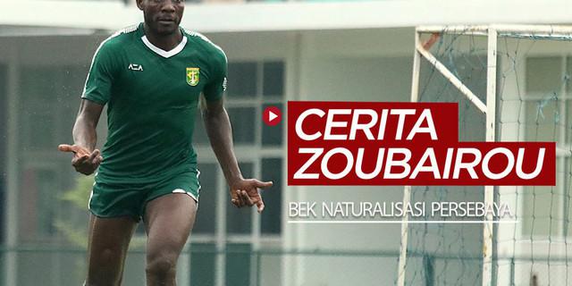 VIDEO: Cerita Bek Naturalisasi Persebaya, Zoubairou Garba Soal Puasa, Bonek, Hingga Memecahkan Bola saat Hadapi Persib