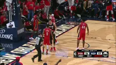 Berita video game recap NBA 2017-2018 antara New Orleans Pelicans melawan Portland Trail Blazers dengan skor 131-123.