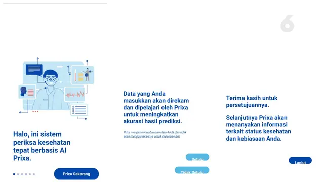 Periksa Mandiri di Aplikasi Pikobar