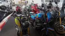 Tim penyidik Kejaksaan Agung (Kejagung) juga menyita puluhan motor mewah. (Liputan6.com/Herman Zakharia)