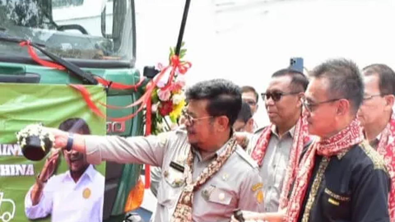 Lepas Ekspor Kacang Hijau 1.000 Ton ke China, Mentan SYL Buktikan Pertanian Indonesia Tangguh