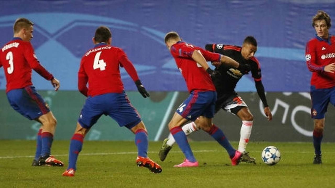 CSKA Moscow tahan imbang Manchester United 1-1