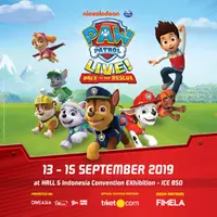 Nantikan kedatangan Ryder dan para pups Adventure Bay dari serial animasi Paw Patrol ke Jakarta dalam pertunjukan musikal pada 13 - 15 September 2019  di Indonesia Convention And Exhibition (ICE) Hall 5 BSD City. (Foto: dokumen Deasia)