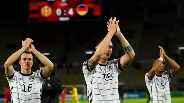 Foto: Tundukkan Makedonia Utara 4-0, Jerman Jadi Tim Pertama yang Lolos ke Putaran Final Piala Dunia 2022