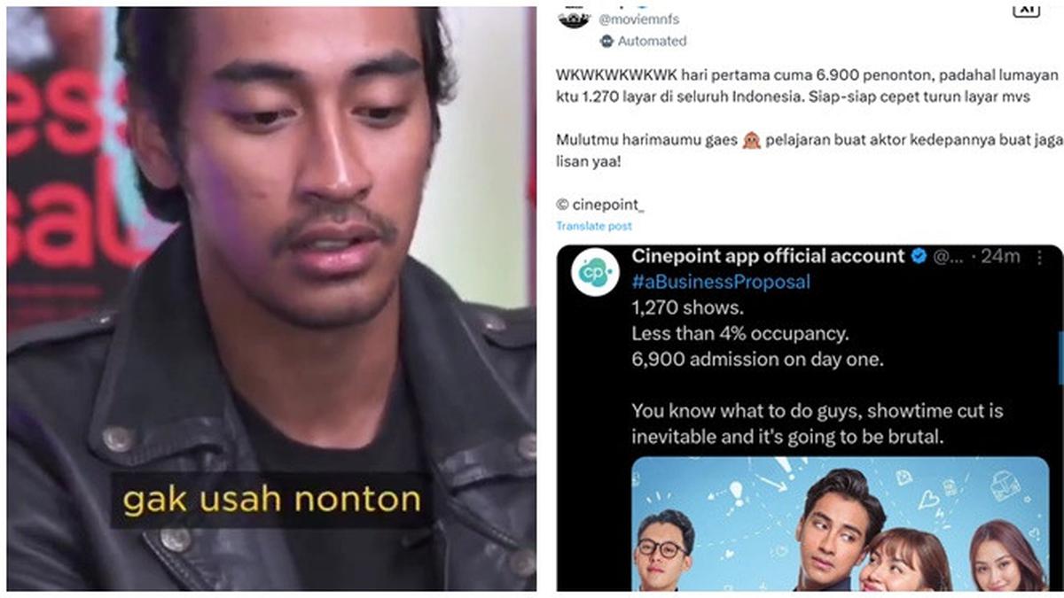 6 Potret Efek Boikot Film A Business Proposal, Hari Pertama Tayang Sepi Penonton